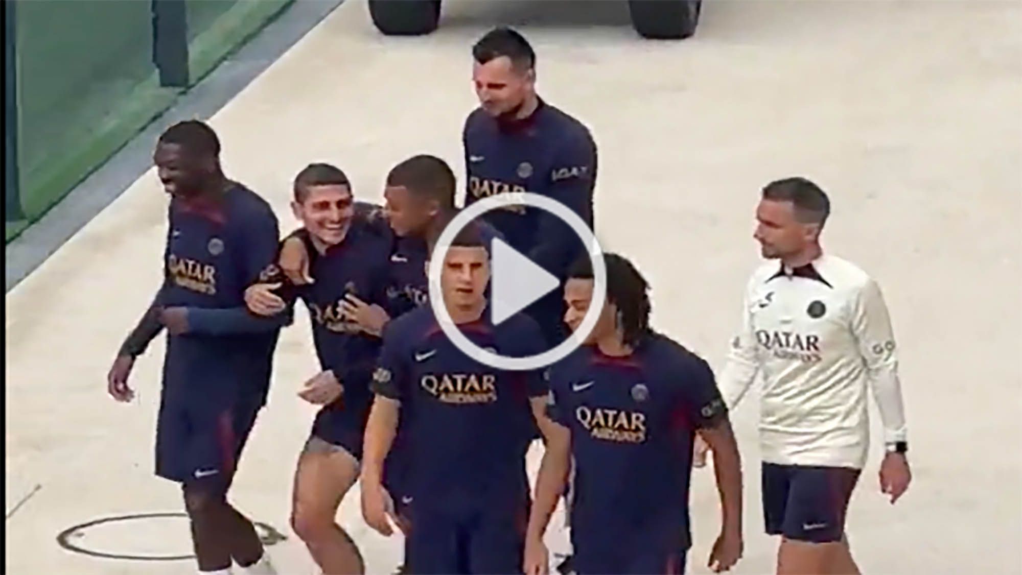 Mbappé no da puntada sin hilo el vídeo viral que tiene revolucionado a