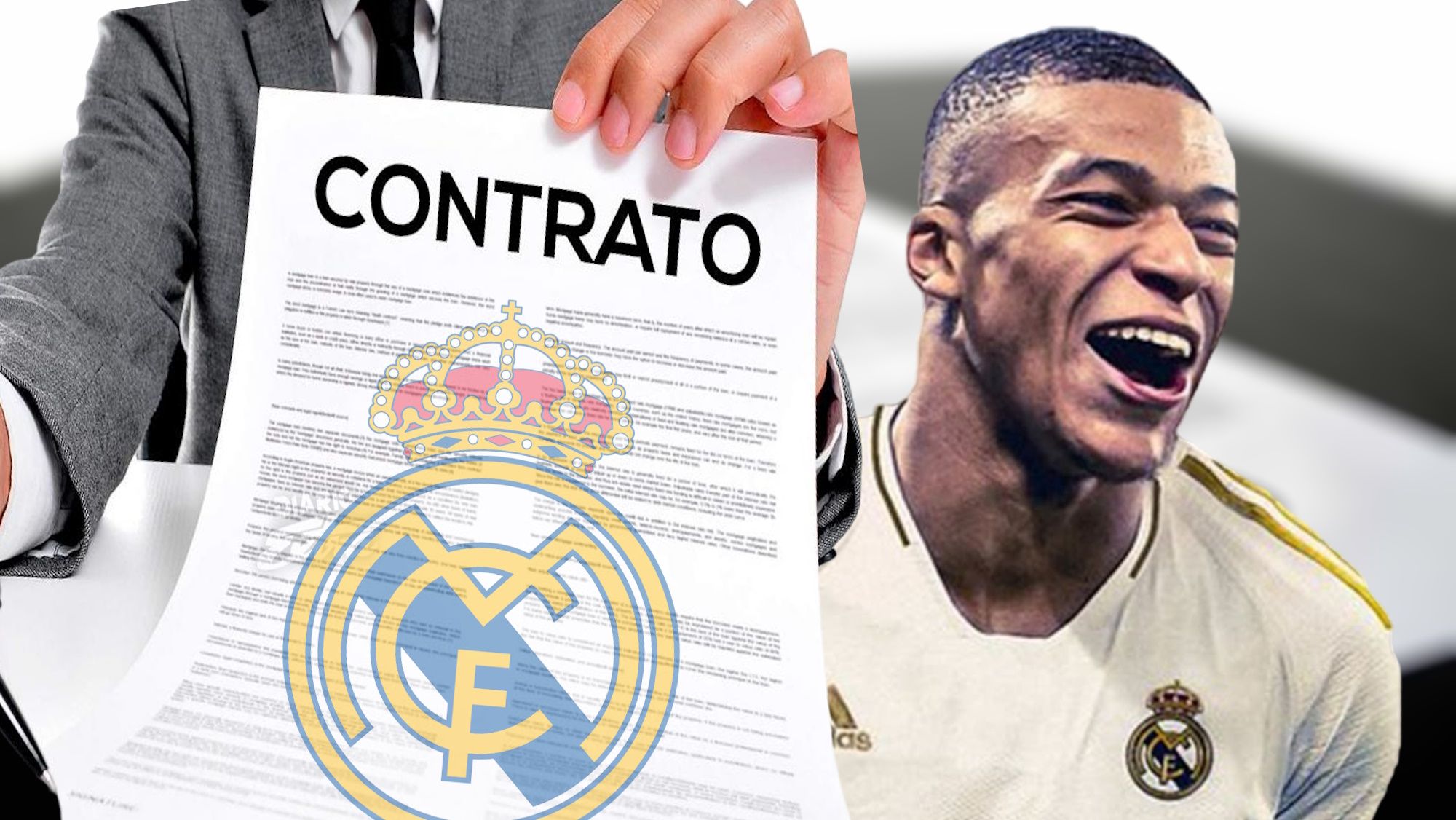 Al descubierto el contrato firmado por Mbappé con el Madrid todas las