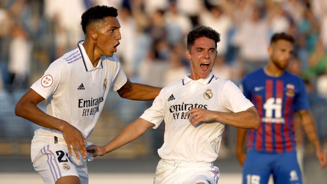 Sergio Arribas celebrando un gol esta temporada