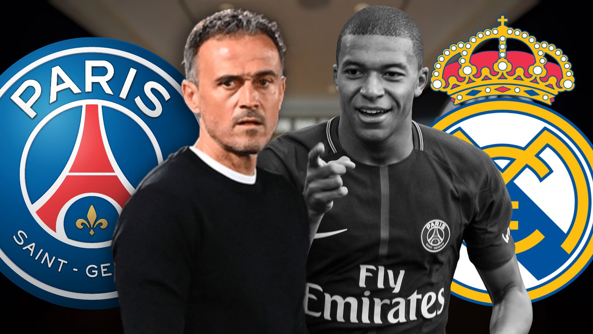 Tras la salida de Mbappé, Luis Enrique pidió su fichaje estuvo cerca del Real Madrid