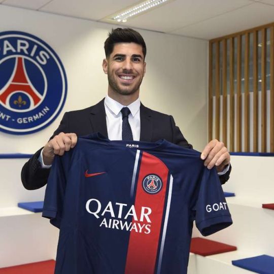 Marco Asensio con el PSG