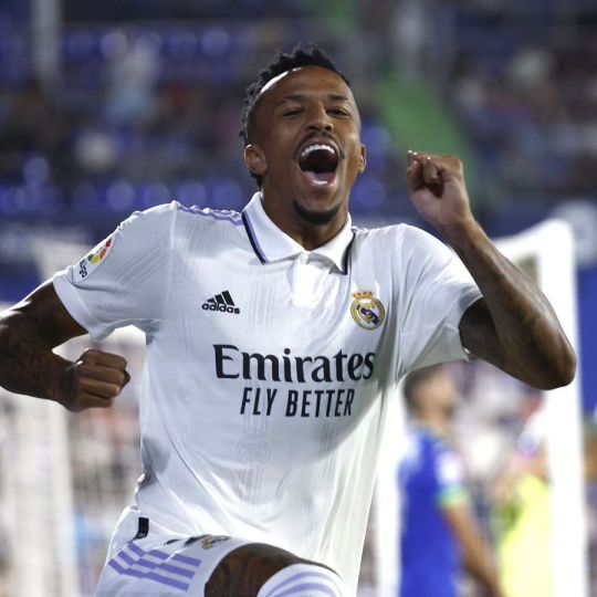 Militao esta temporada con el Real Madrid