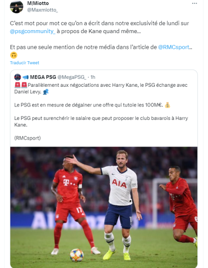 Harry Kane interesa al PSG