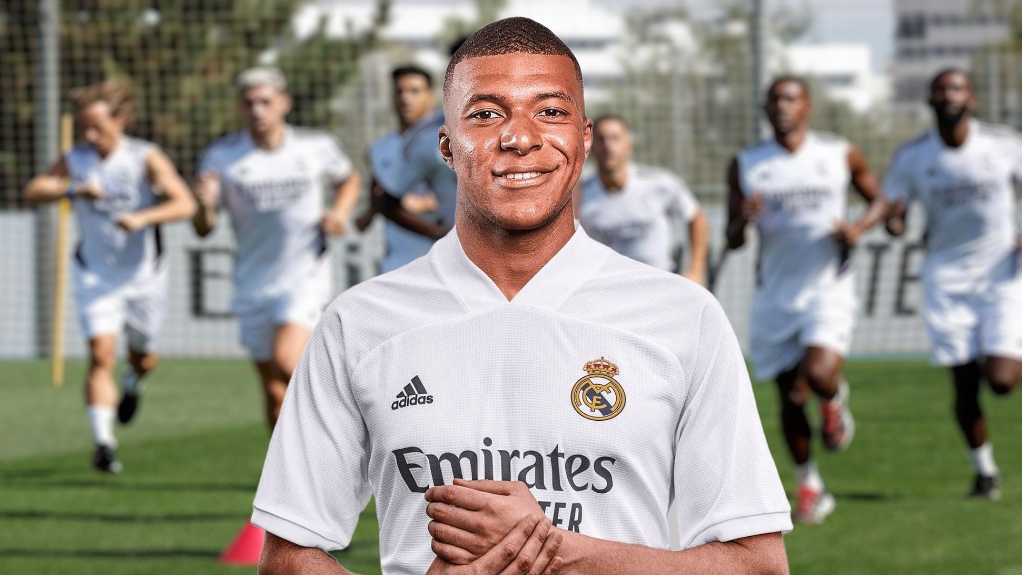 Este futbolista del Real Madrid da la bienvenida a Mbappé