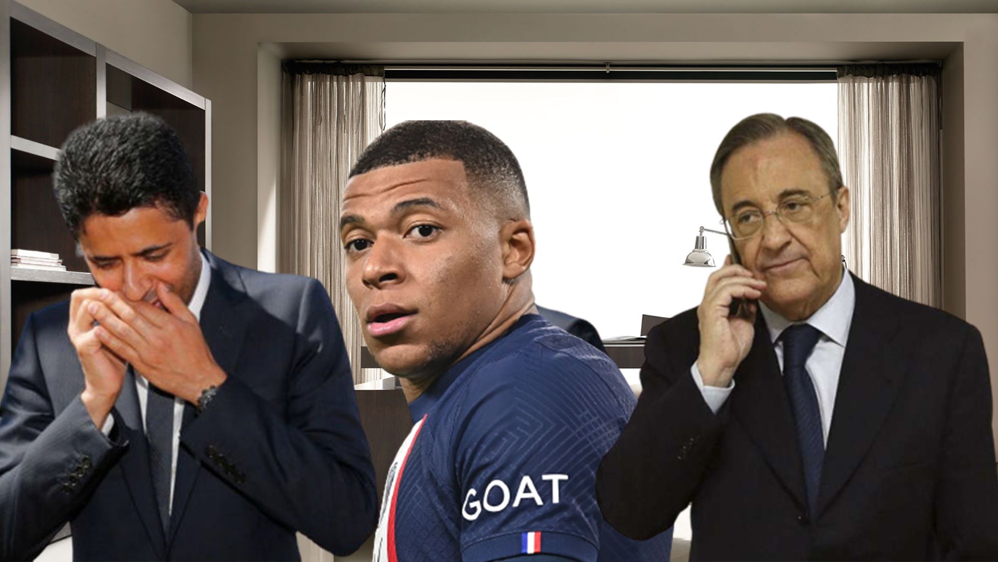 ESPN lo adelanta  Florentino y Al Khelaïfi preparan la cumbre definitiva por Mbappé 