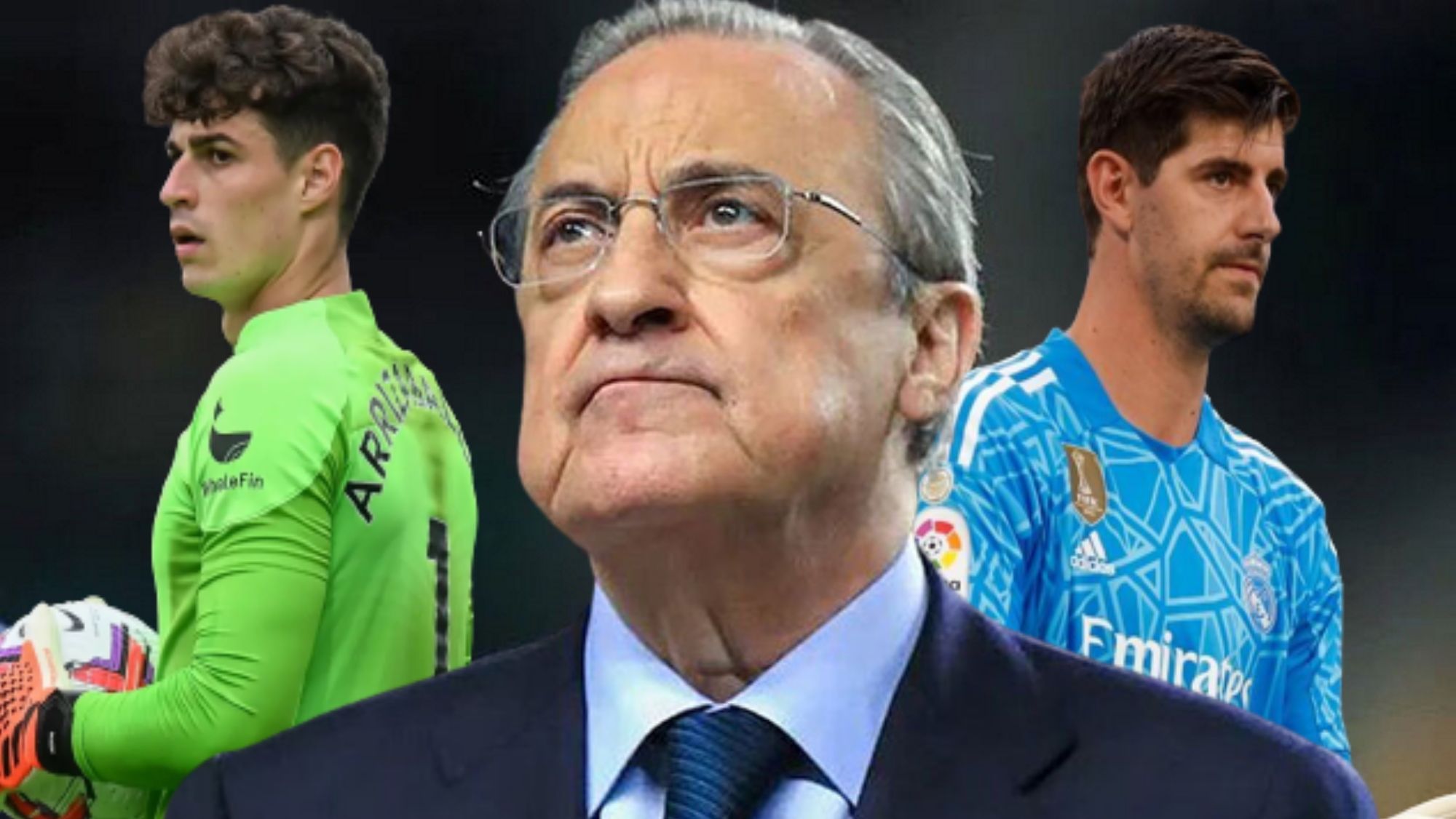 Florentino ya ha escogido a su portero ideal para el futuro no es ni Courtois ni Kepa, y su llegada puede darse muy pronto