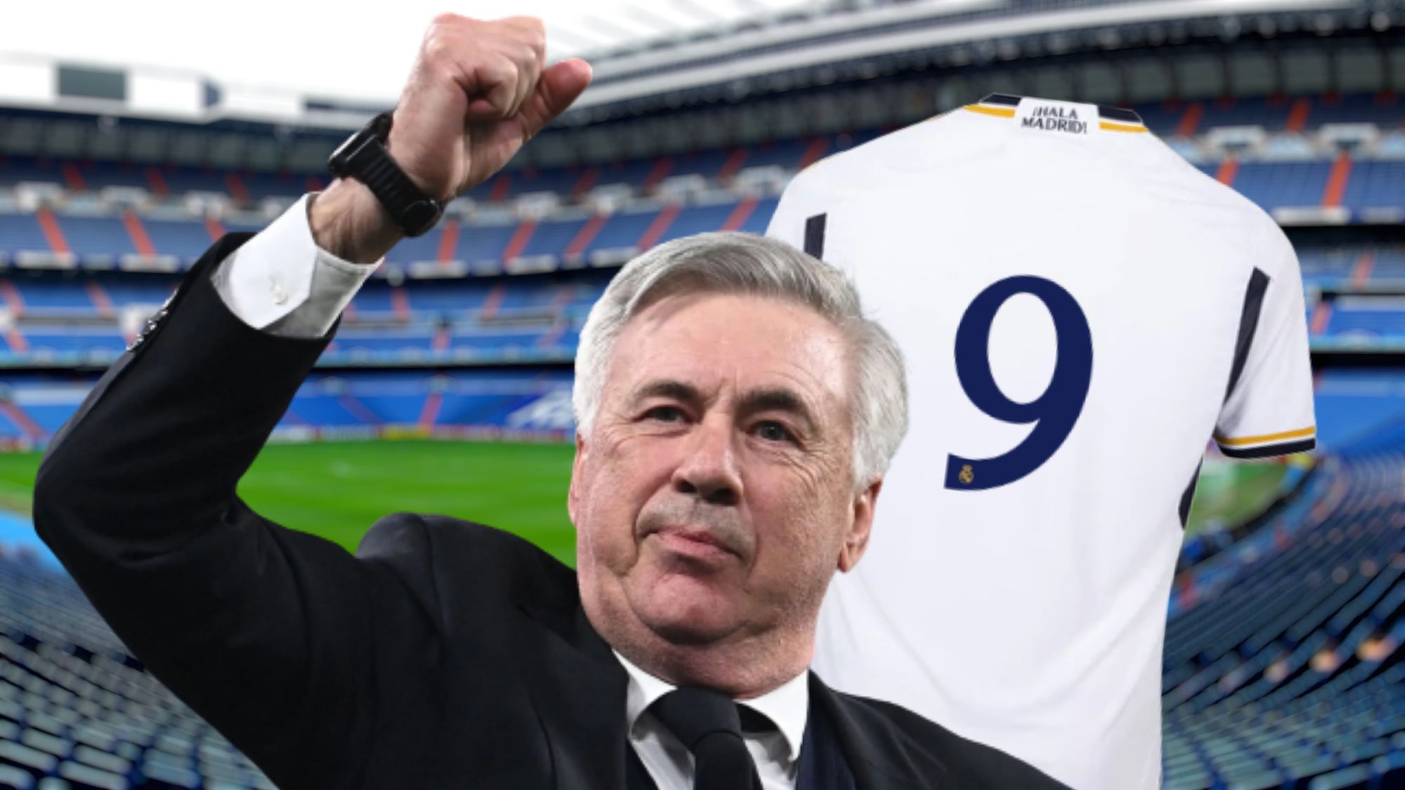 Ancelotti celebra la llegada de su nuevo ‘9’ promete muchas alegrías al madridismo