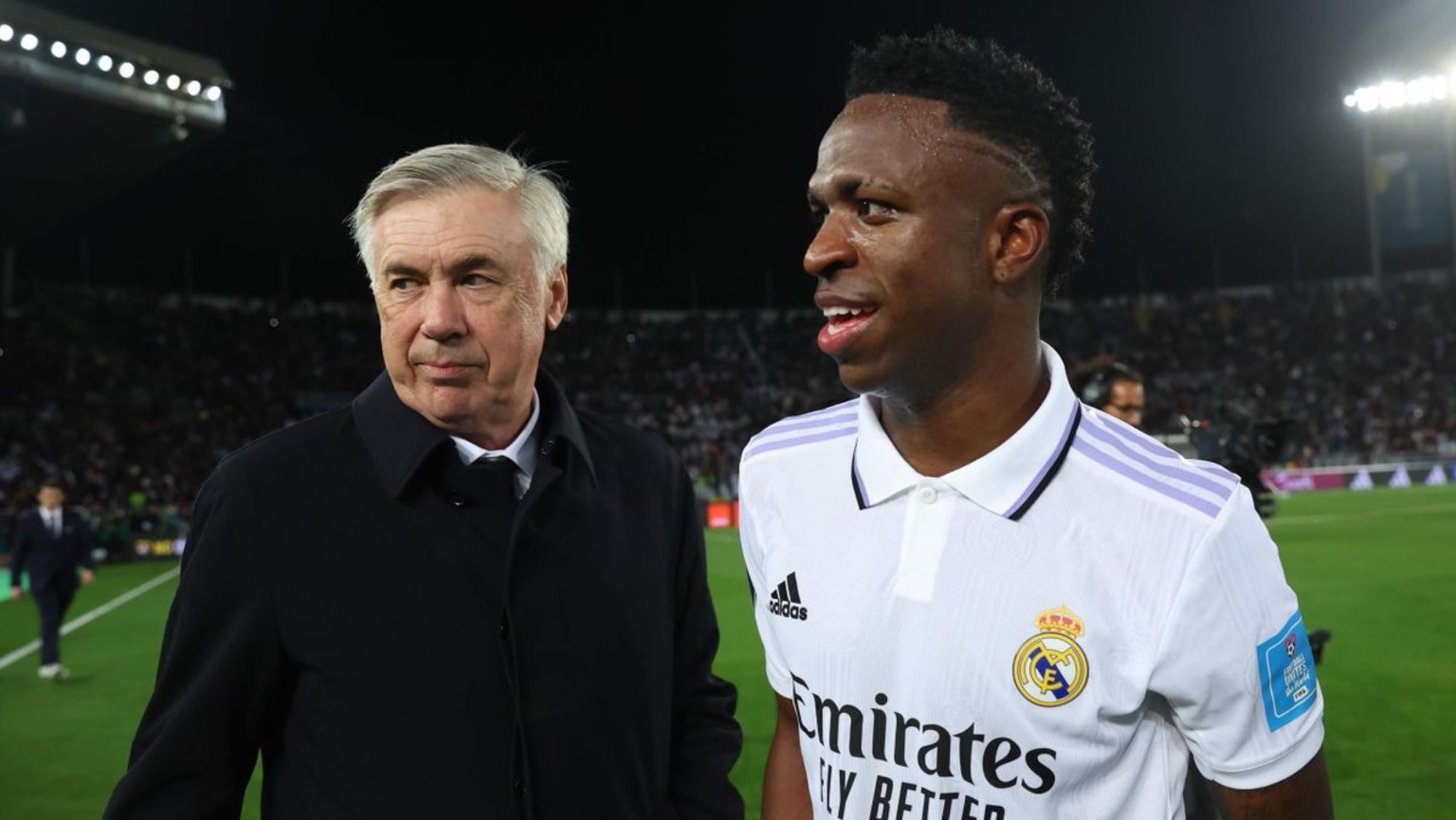 Vinícius habla con Ancelotti y el italiano se muestra firme consejo importante