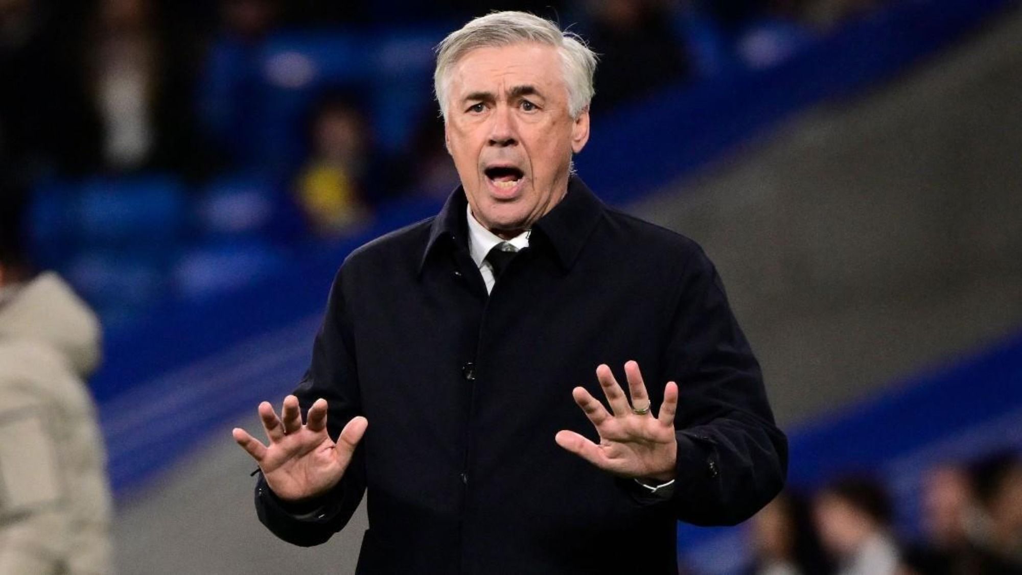 Ancelotti, tranquilo, calma a su pupilo ante su sequía el italiano no quiere que cunda el pánico