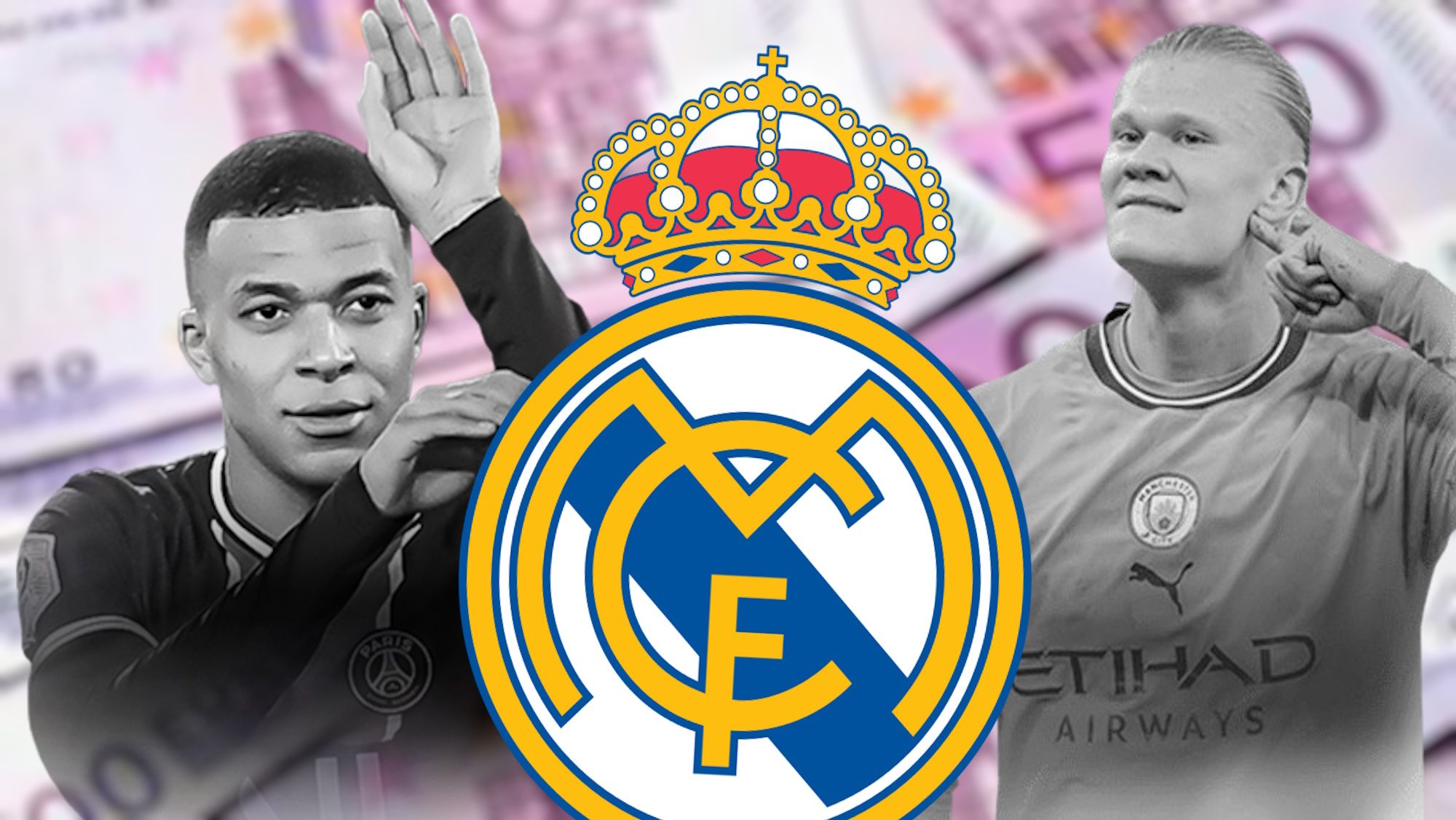 El Madrid se apoya en Haaland para presionar a Mbappé: el noruego, aliado madridista