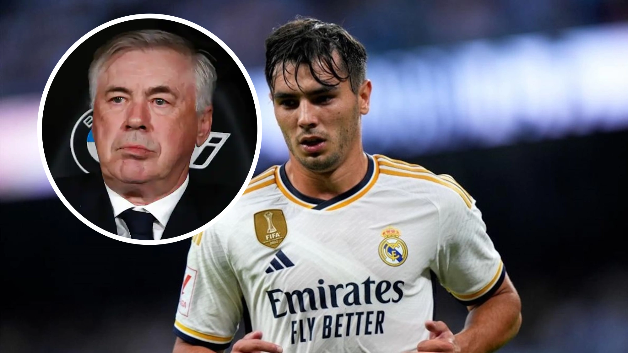 Ancelotti y Brahim, cara a cara, el italiano se lo ha dejado claro: “Tú no vas…”