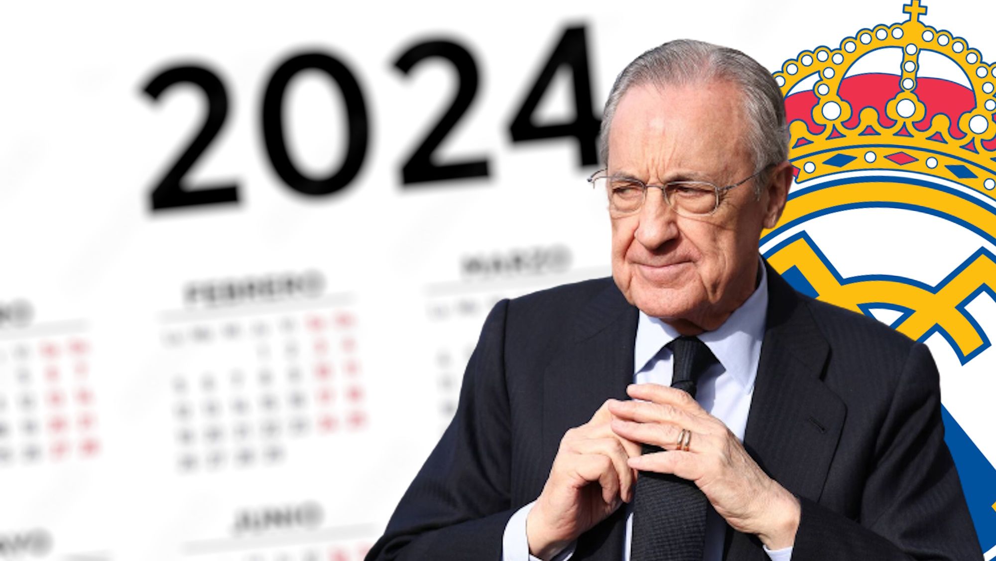 Es uno de los grandes deseos de Florentino para 2024 y se deja querer por el madridismo: “El Madrid es el favorito”