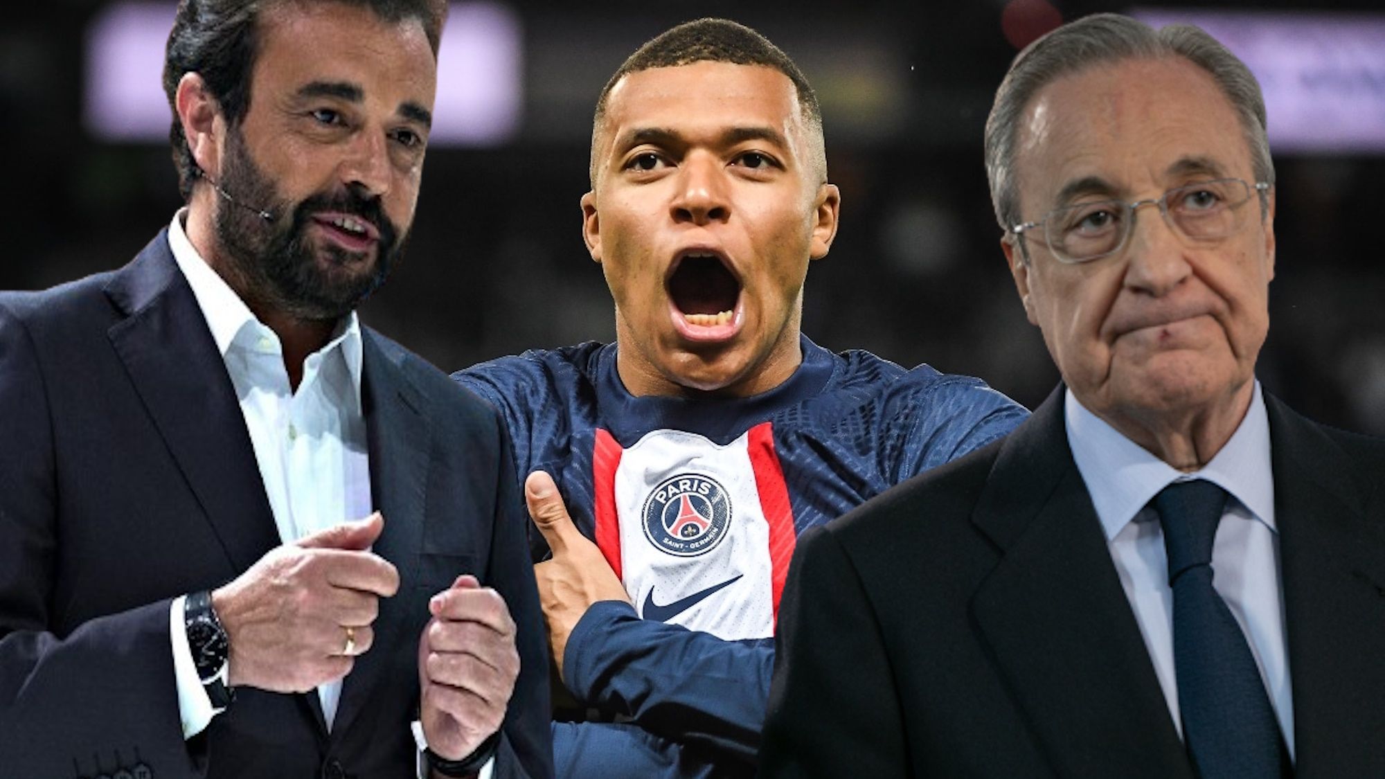 El tridente con el que Florentino y JAS negociarán por el fichaje de Mbappé todo está en marcha