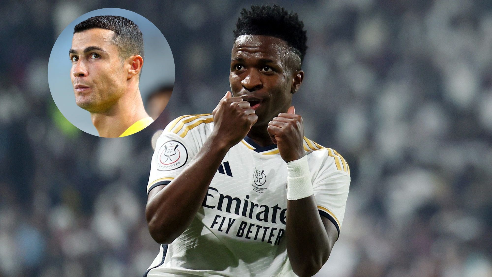 Vinicius sorprende a Cristiano Ronaldo con un comentario en redes que le deja en shock: “Adicto…”