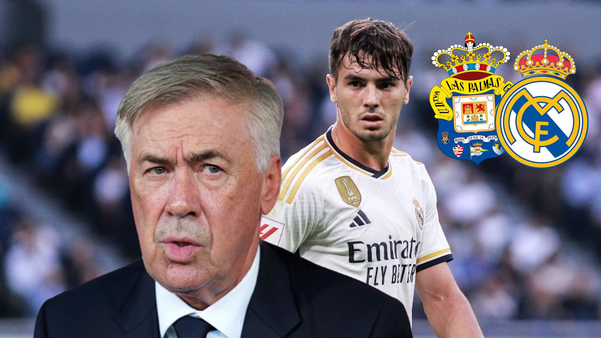 Brahim, preocupado, se fue a por Ancelotti, no se lo puede creer