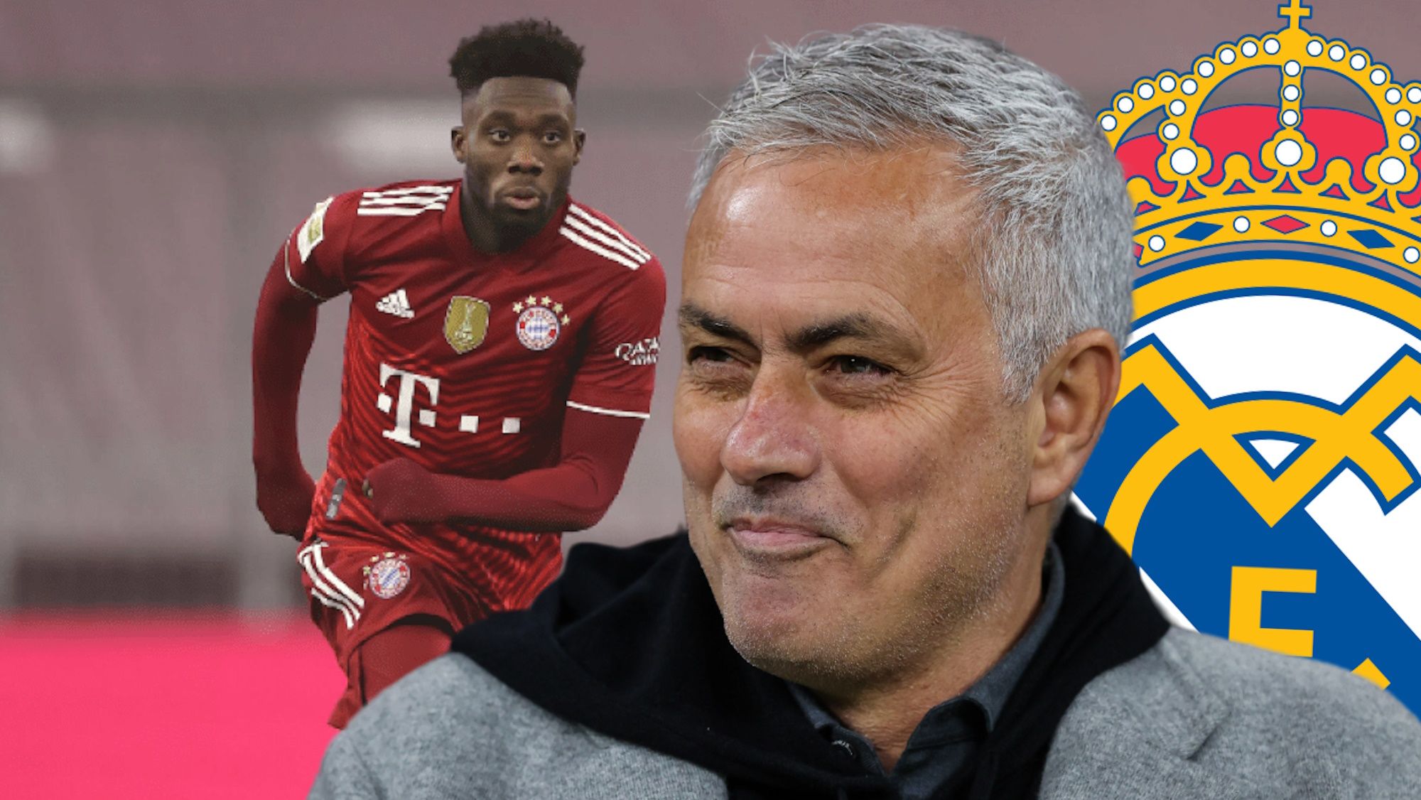 Mourinho se alía con el Real Madrid el portugués, encargado de acercar a Alphonso Davies al Madrid