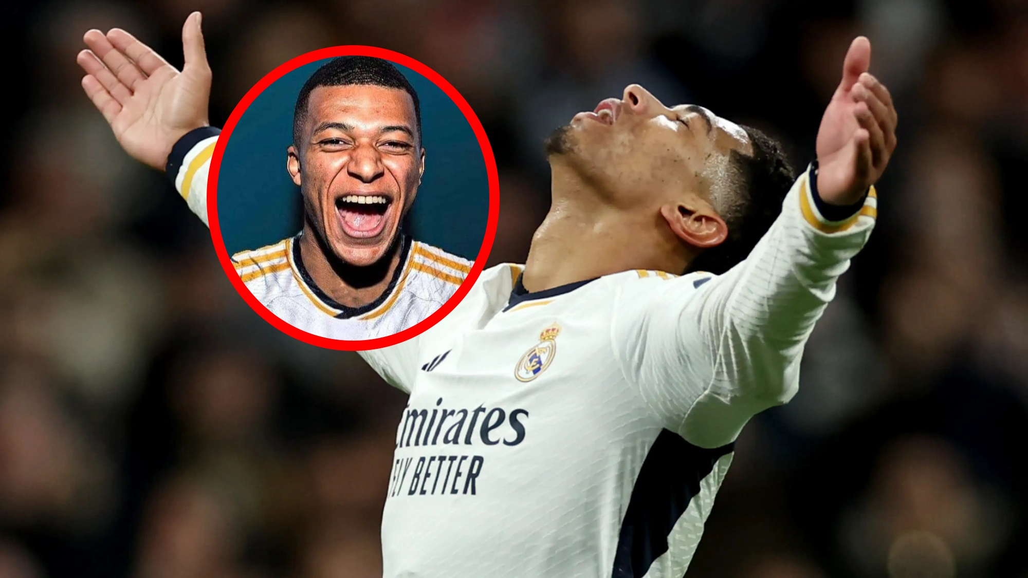 Florentino ha informado a Bellingham de la buena noticia, la llegada de Mbappé es un regalo para él