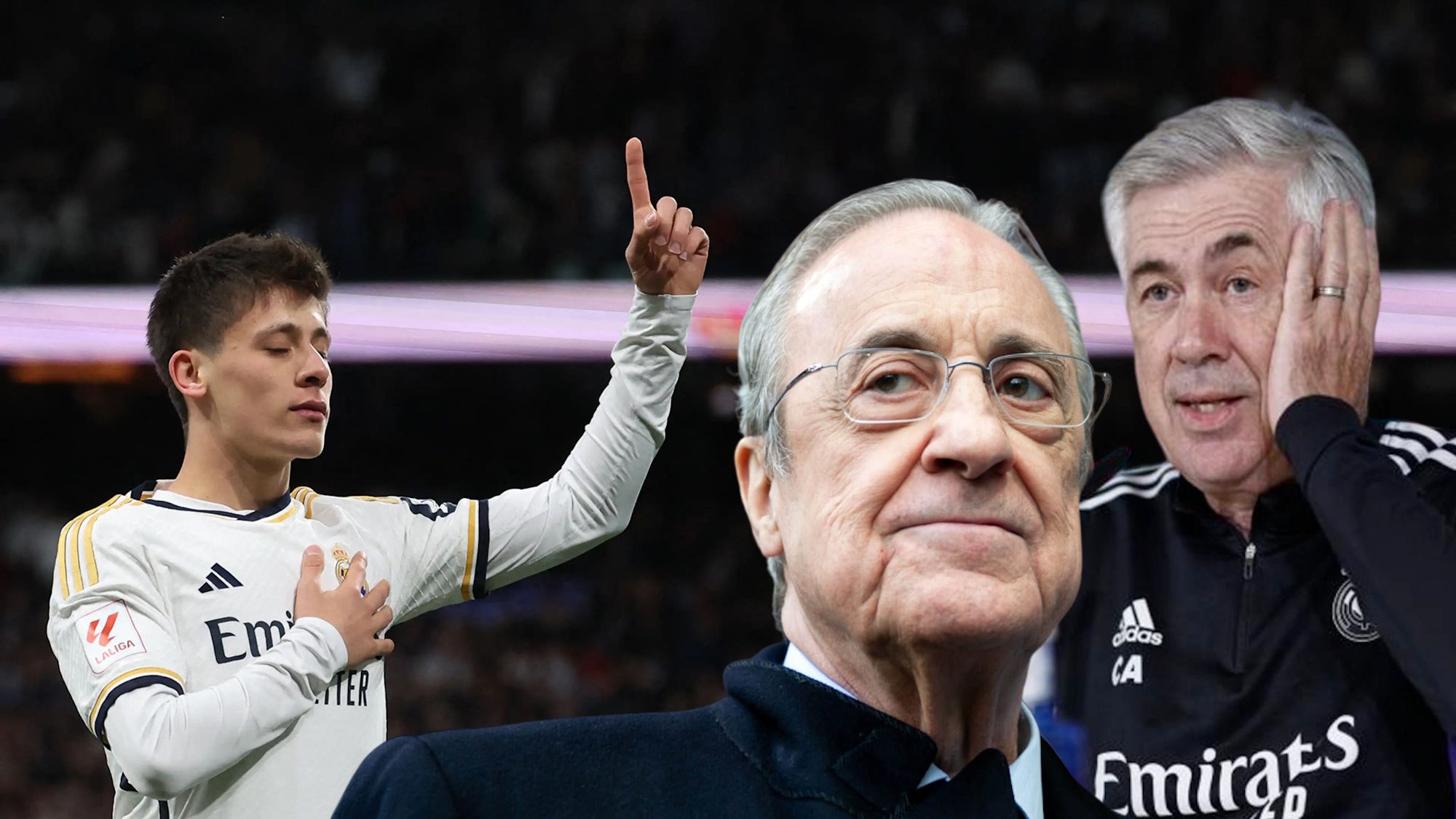 Tras su gol en el día de ayer, Ancelotti y Florentino le han dado la noticia a Güler