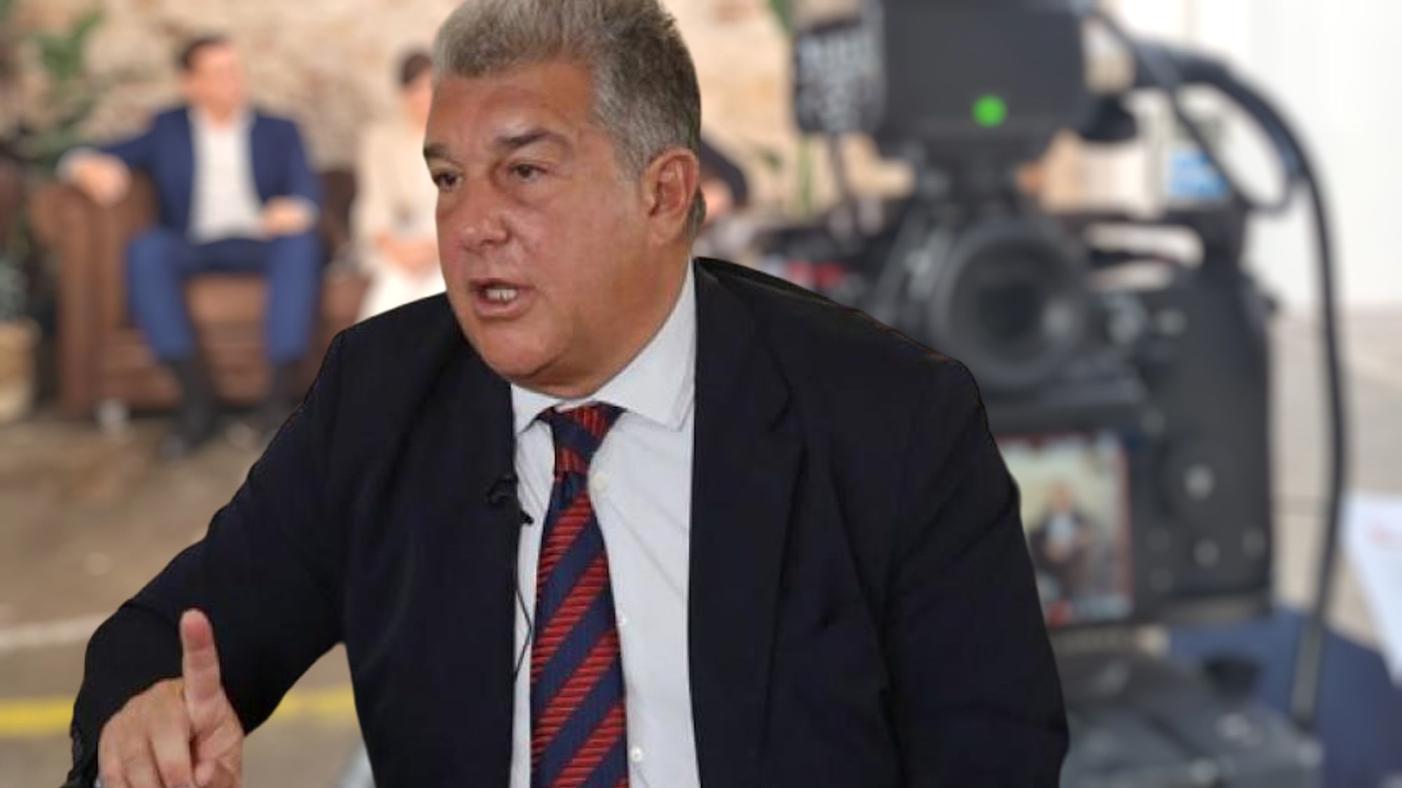 Laporta vuelve a hacer el ridículo delante de las cámaras su última afirmación roza el escándalo