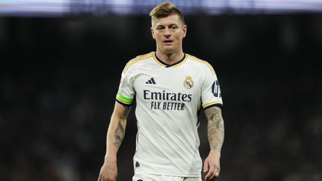 Kroos con el Real Madrid esta temporada