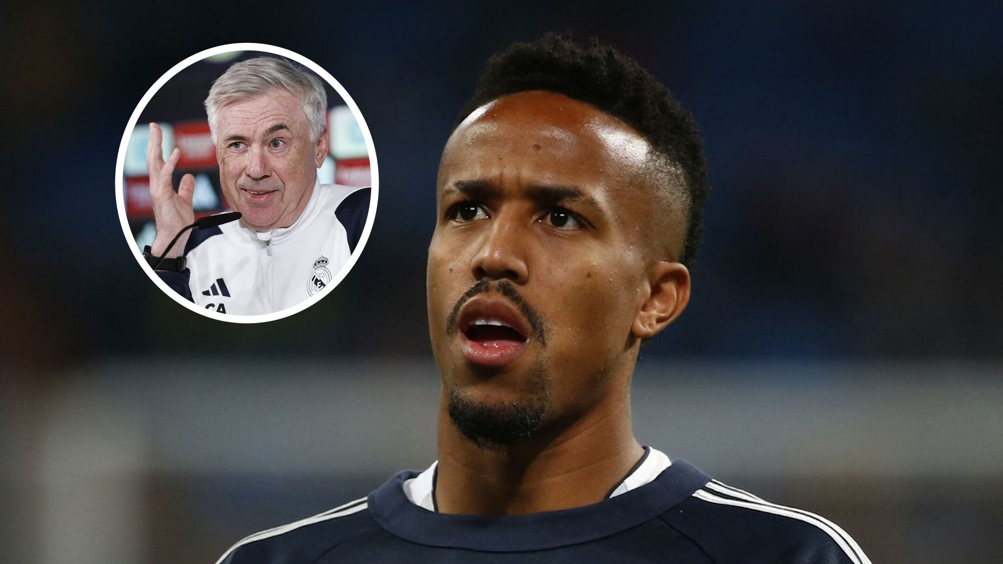 Militao se lo ha dejado claro a Ancelotti, el italiano se ha quedado de piedra