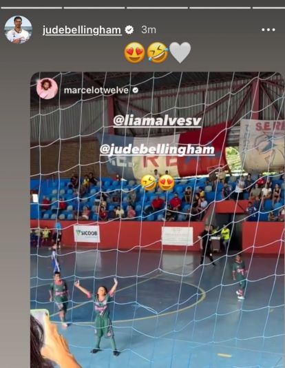 Historia de Instagram de Jude Bellingham