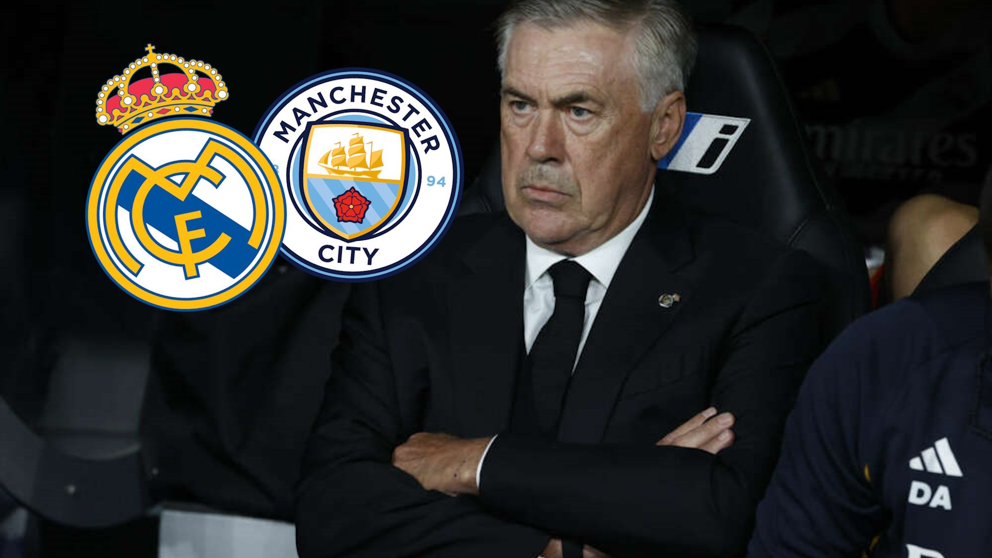 Ancelotti, muy enfadado, se lo ha dicho a su jugador tras la remontada del City