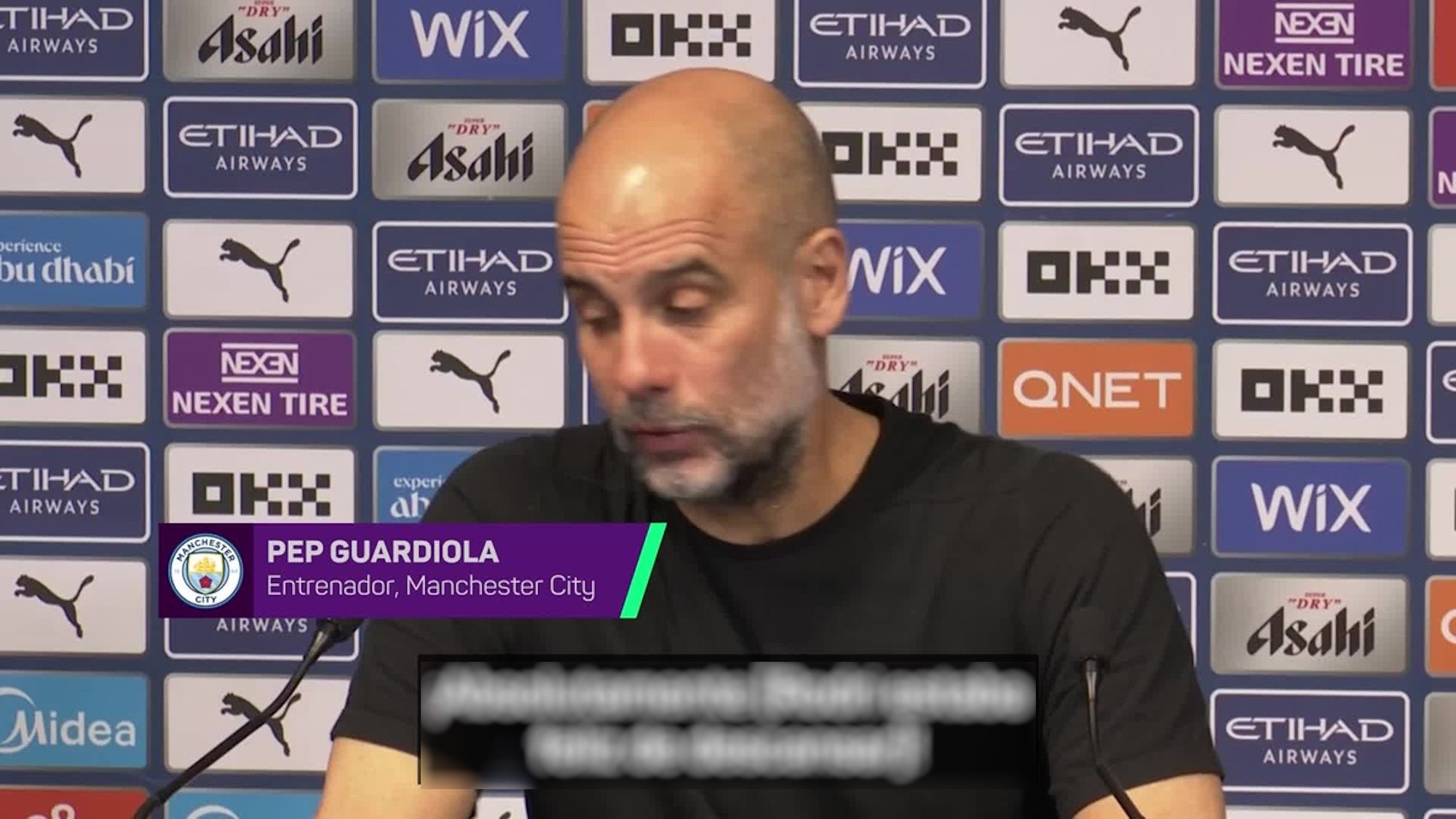 Guardiola vacila al Real Madrid en rueda de prensa, sus palabras le pueden costar caras