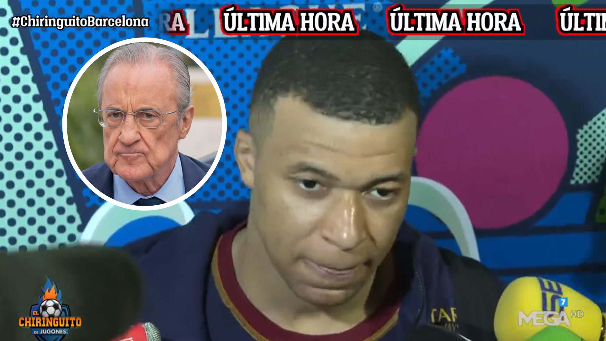 Florentino reacciona al mensaje de Mbappé sobre su futuro