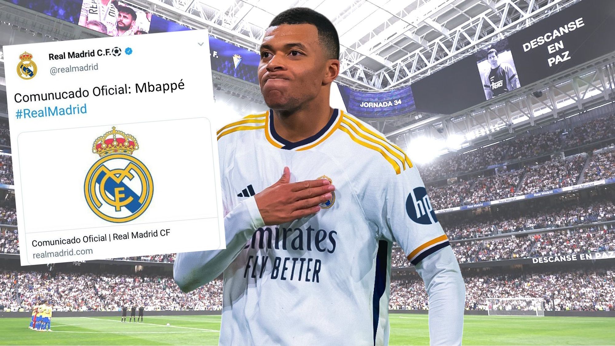 Oficial, Kylian Mbappé es nuevo jugador del Real Madrid: confirmado por el club