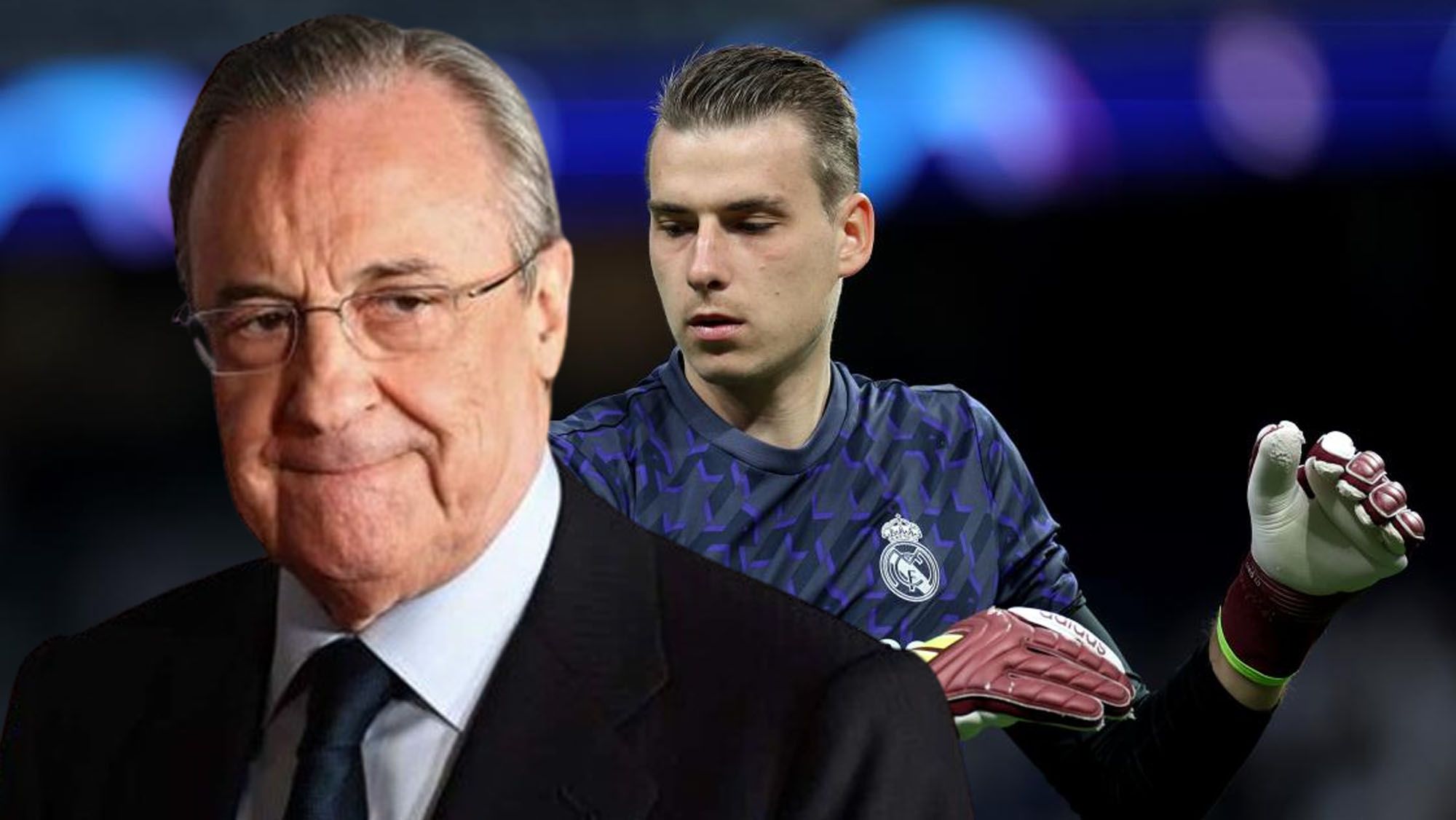 Florentino escuchará la oferta por cortesía, pero Mendes ya sabe la respuesta: Lunin en la rampa de salida