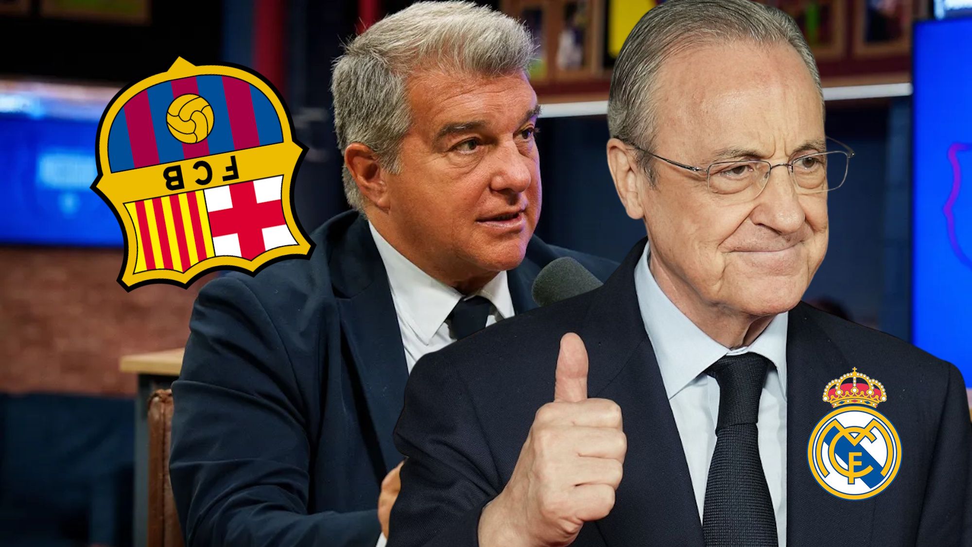 Se rompe el fichaje, tras firmar con el Barça Florentino Pérez da la orden y toma las riendas