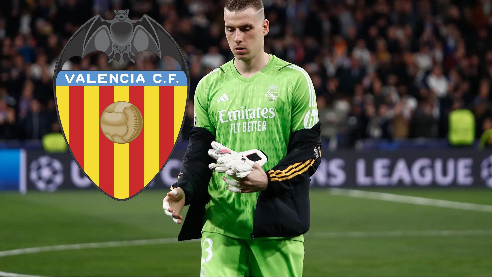 El Real Madrid puede atar al reemplazo de Lunin por 3 millones, una ganga juega en el Valencia