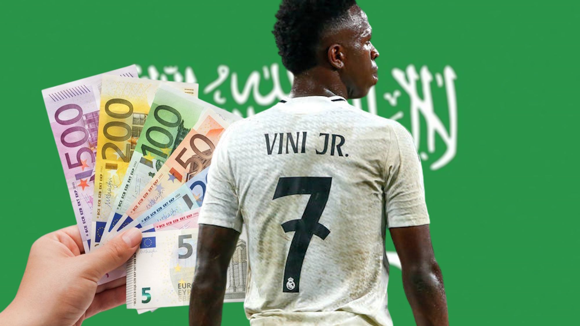 Vinicius, tentado por los millones de Arabia, ha llegado una oferta oficial que lo cambia todo