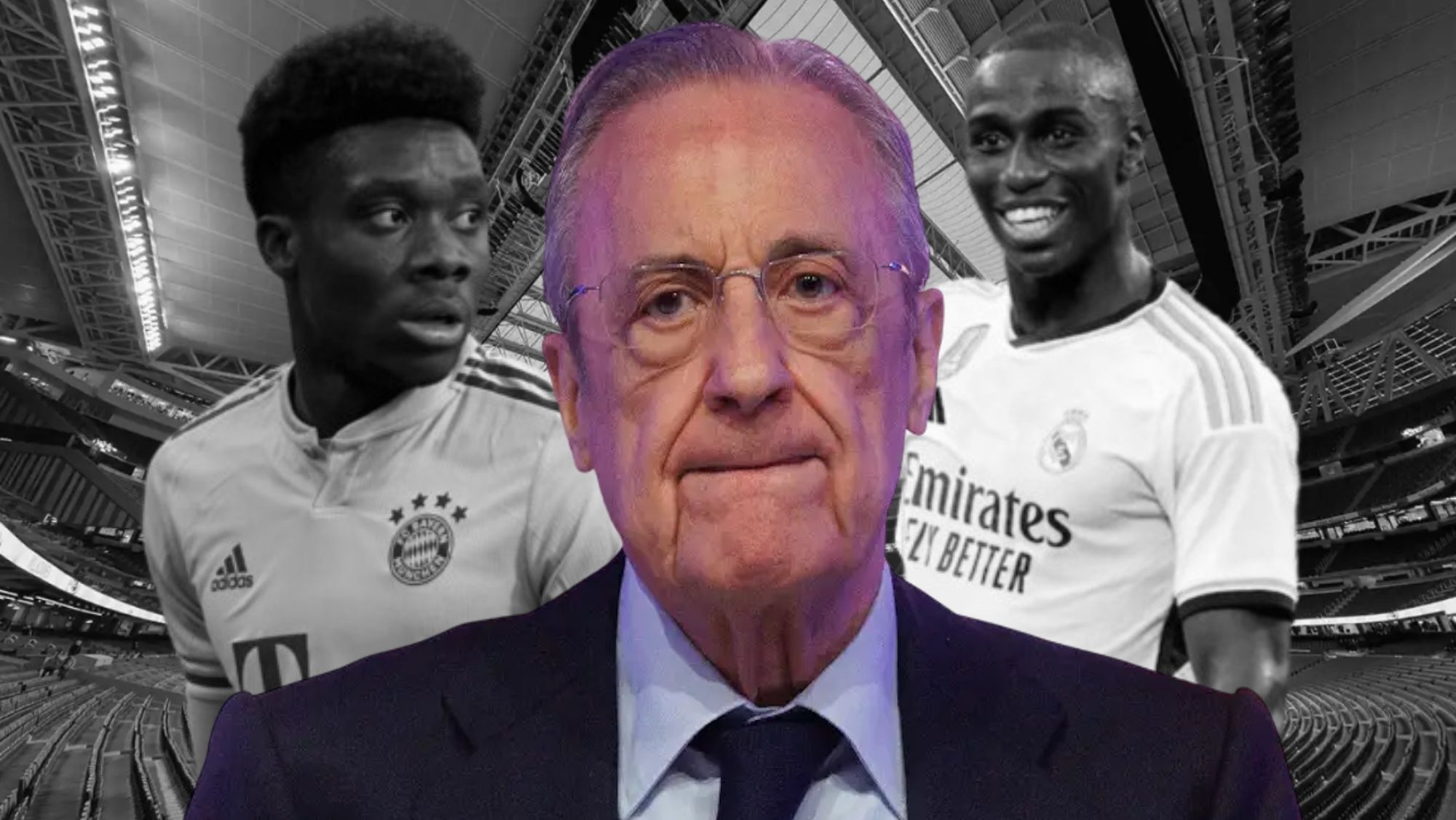 Llamada a Florentino, se ofrece para fichar en 2025 deja K.O. a Alphonso Davies y Mendy