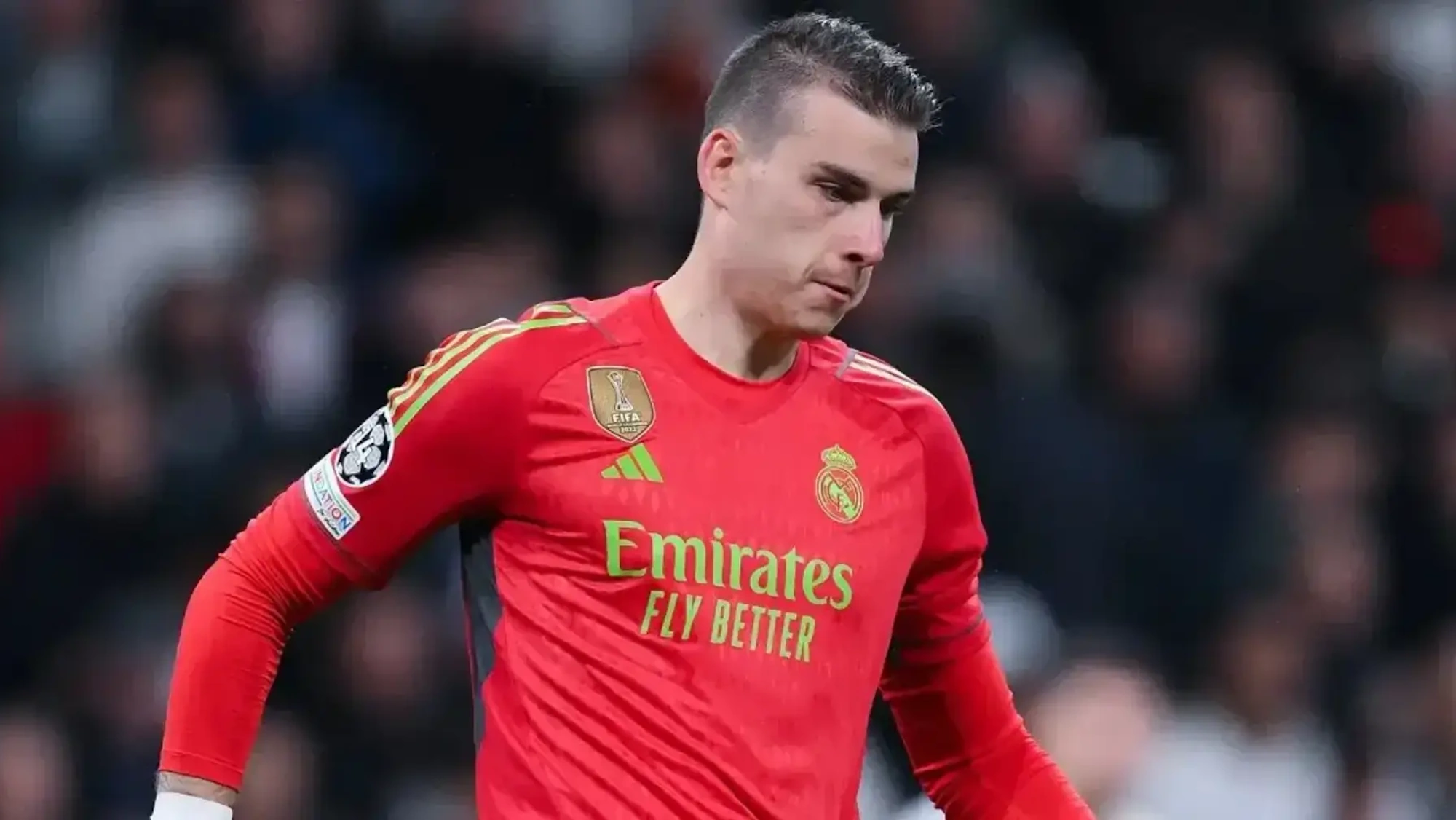 La portería del Real Madrid, en ascuas Lunin a punto de salir, su sustituto llegaría desde Italia