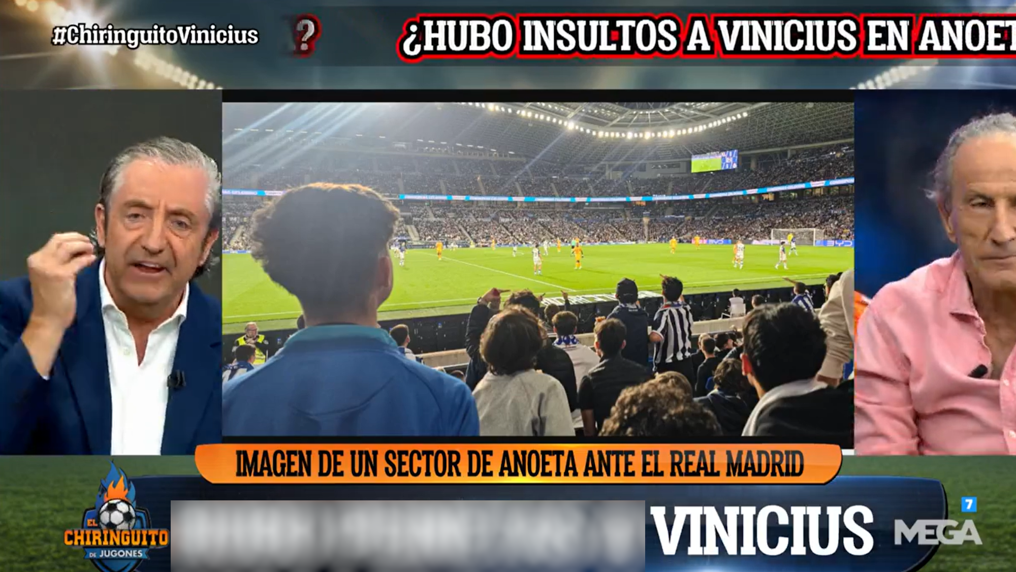 Bochornoso salen a la luz los gestos de provocación de la afición vasca contra Vinicius