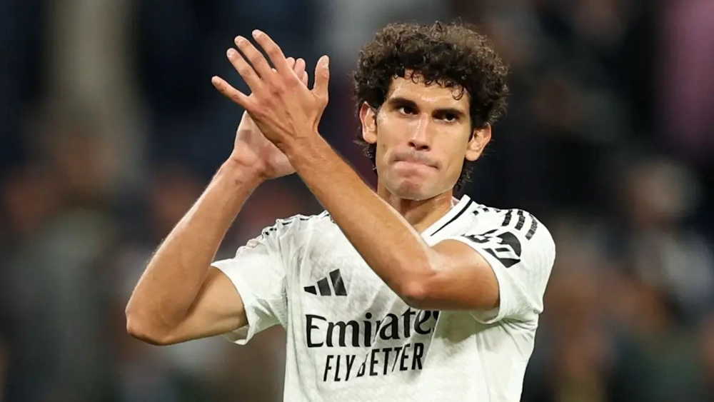 Vallejo esta temporada con el Real Madrid