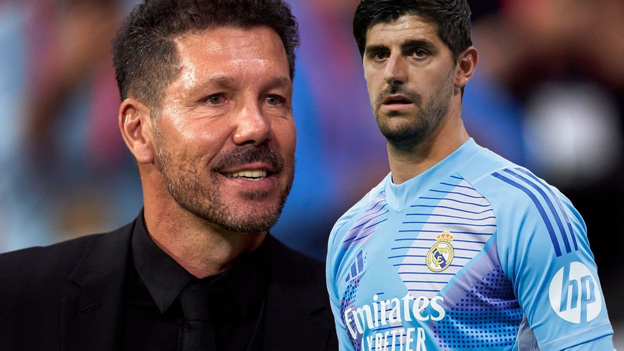 Simeone, a la carga contra Courtois: primero en DAZN y luego esto, mensaje que abochorna