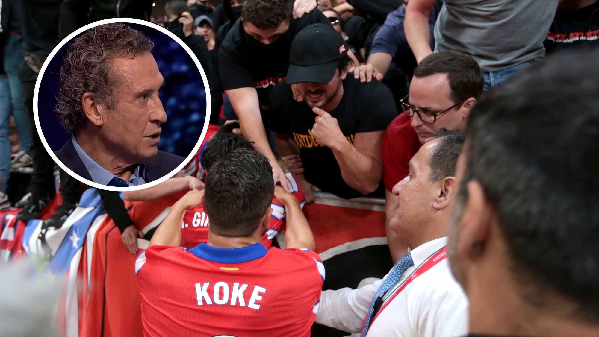 Valdano deja K.O. a Koke tras el bochorno del pasado domingo en el Metropolitano