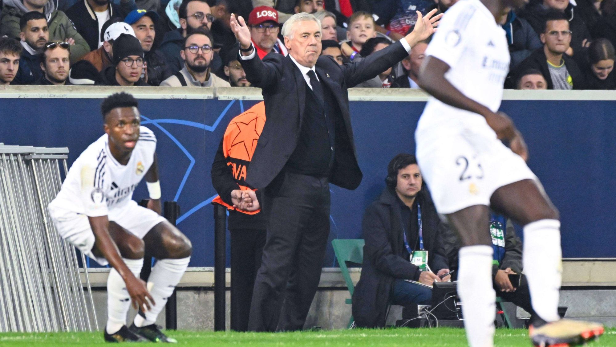 Ancelotti, sin rodeos, desvela la razón de la derrota ante el Lille: "Cuando eres..."