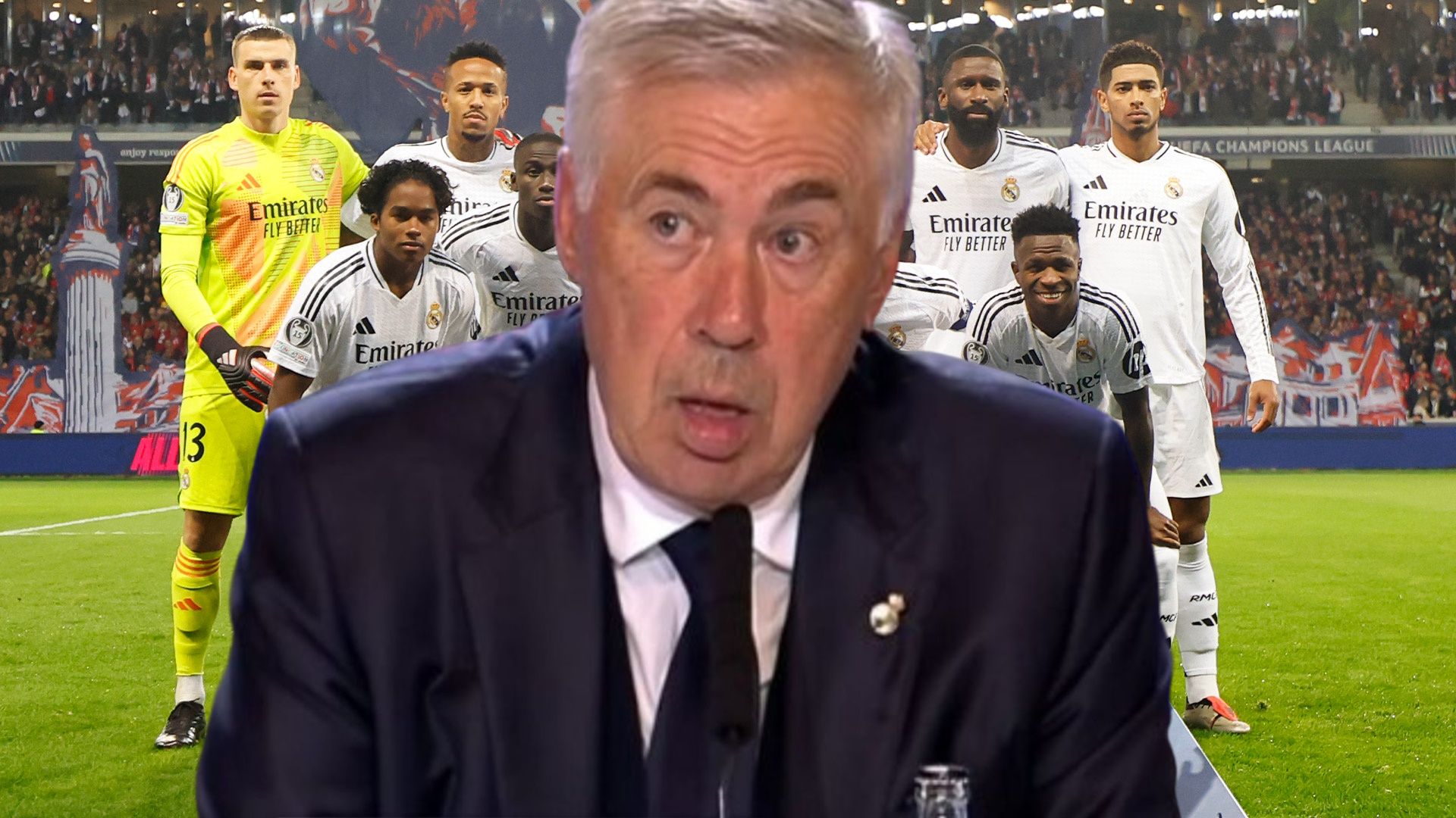 La derrota, lo de menos en Francia Ancelotti vuelve con dos intocables