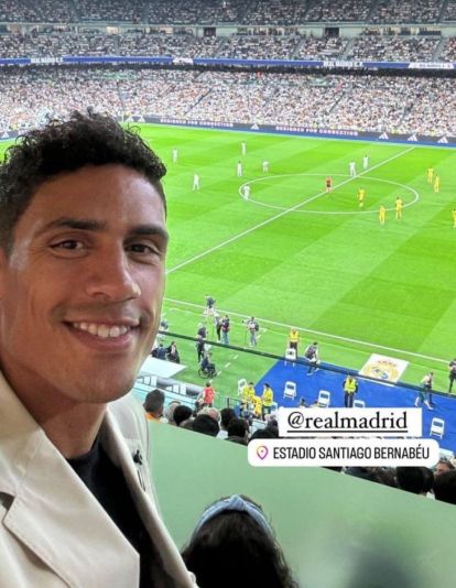 Varane en el Bernabéu