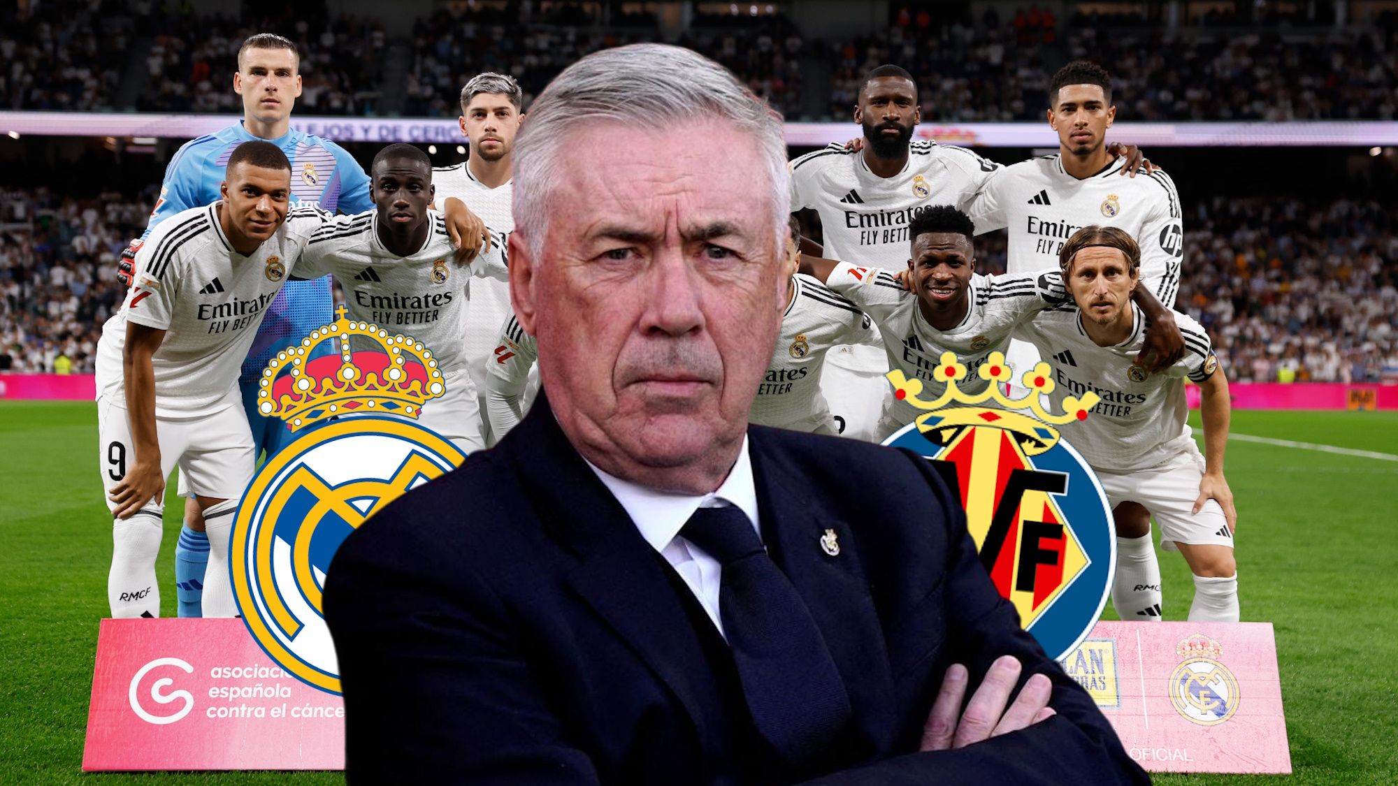 Ancelotti le castigó, mensaje directo tras el Real Madrid   Villarreal