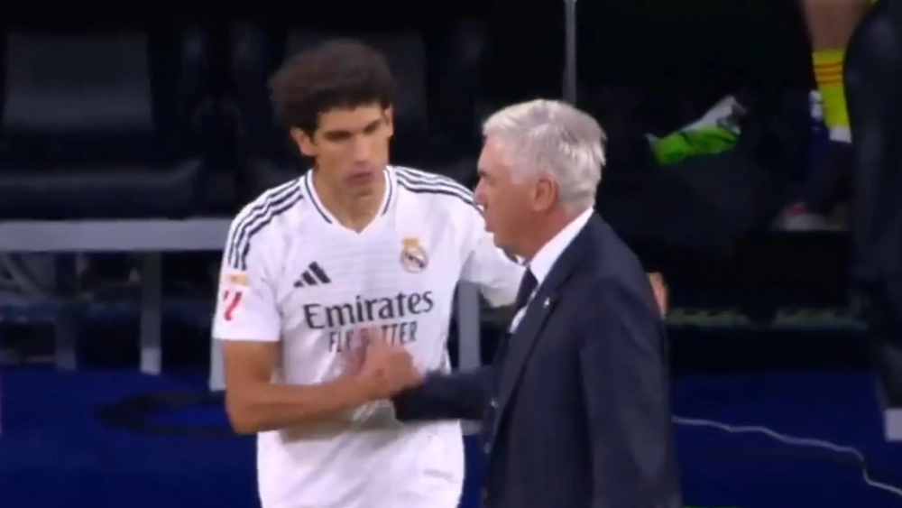 Ancelotti y Vallejo 