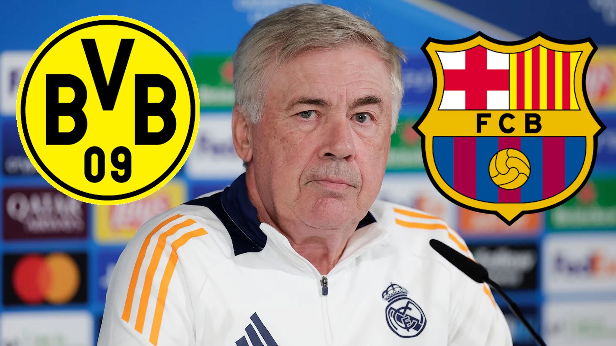 Ancelotti no se esconde y anuncia cambios para los partidos ante el Borussia y el Barça