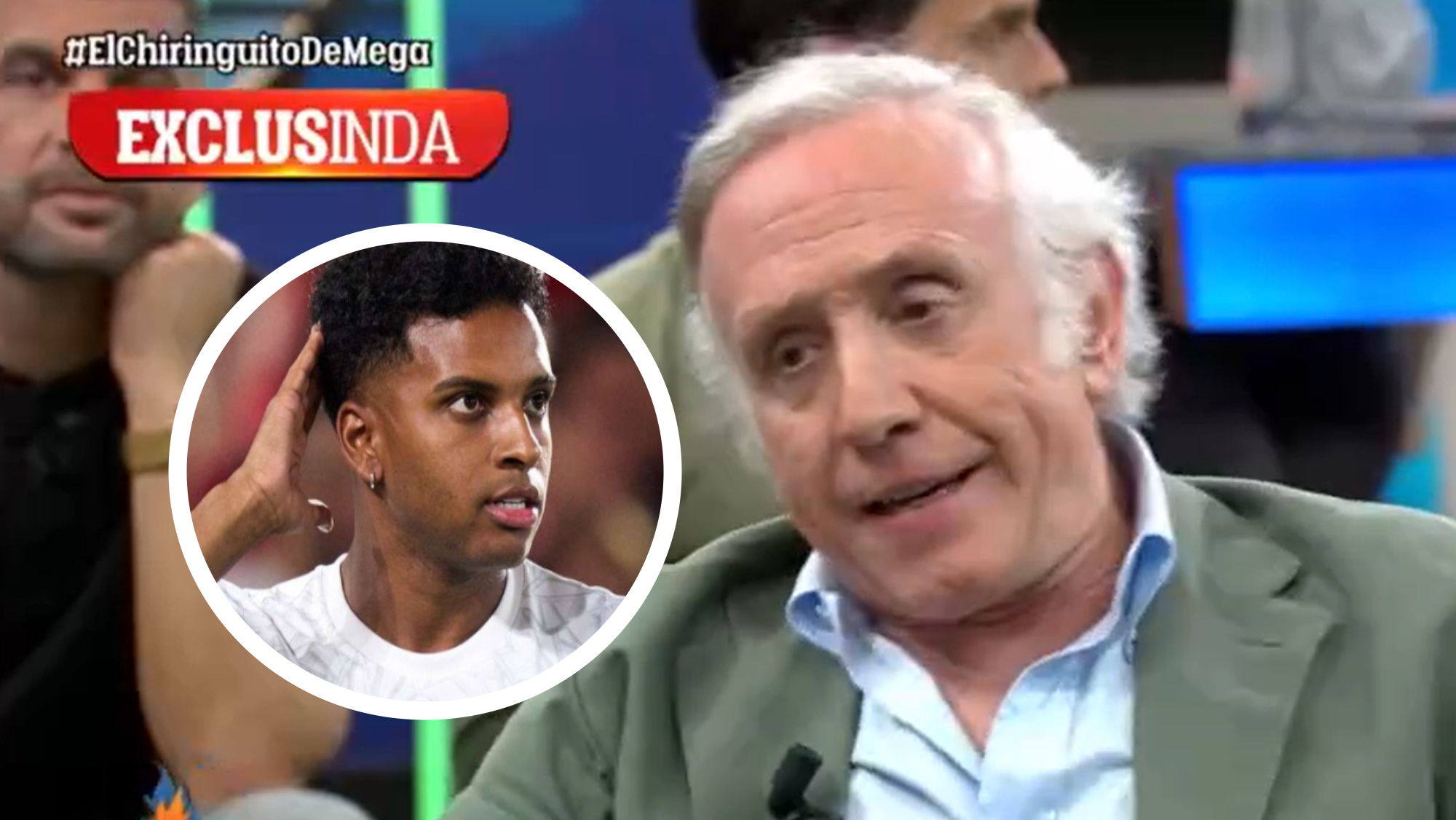 Eduardo Inda anuncia el enfado de Rodrygo con Ancelotti y su posible adiós al Madrid