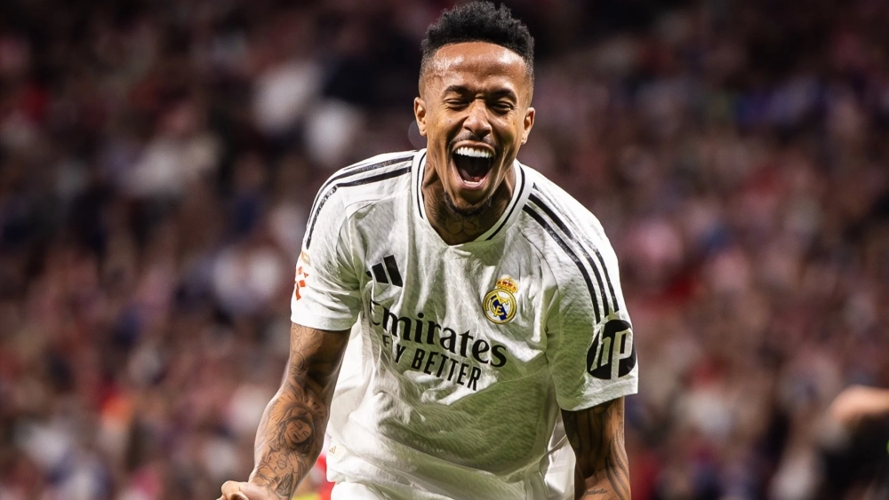 Eder Militao esta temporada con el Real Madrid