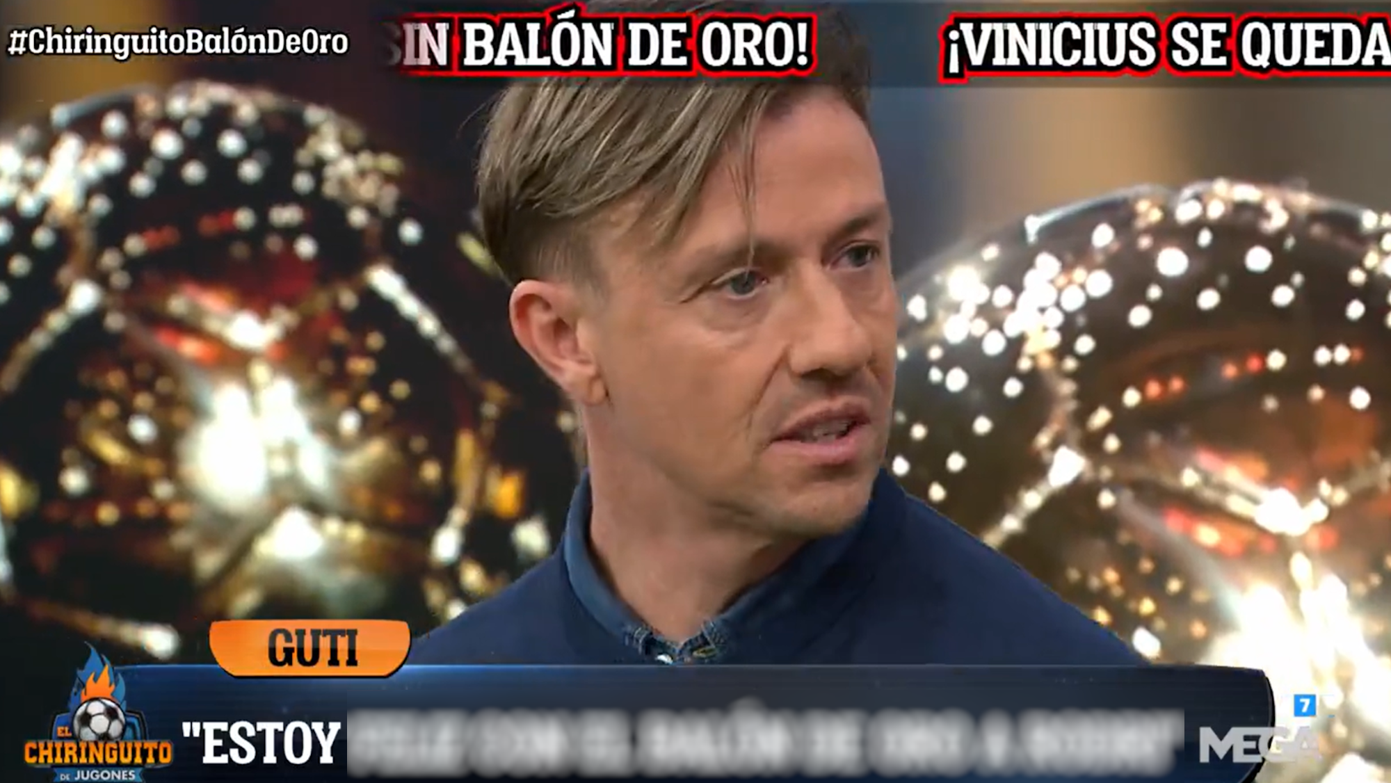 Guti estalla tras la gala del Balón de Oro y condena lo sucedido en París: “No tiene prestigio”