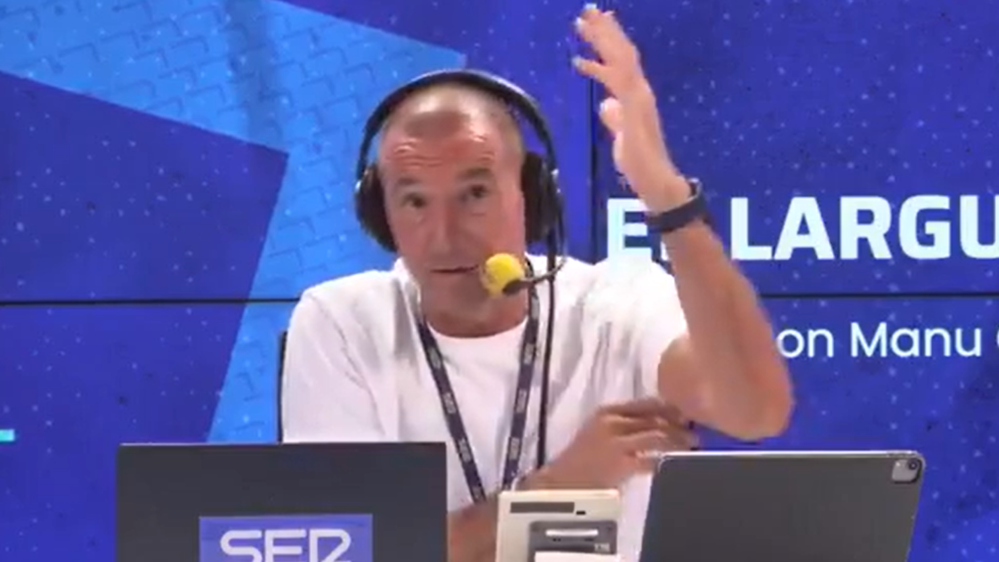 Manu Carreño ataca de forma despiadada en directo al Real Madrid, no se esconde: “Que predique con el ejemplo”